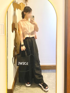 「エアマックスココ」｜Chi-さん（レディース・159cm）の夏コーディネート