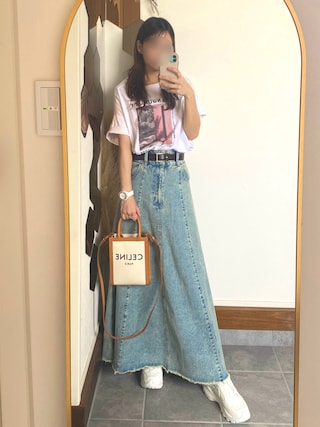 新品未使用　CELINE デニムスカート CELINE - CELINE デニムスカートの通販 by ちょこぱい's shop