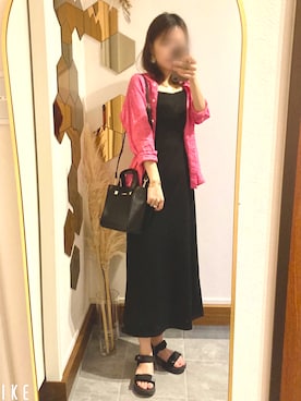 「FURLA（フルラ）のアイテム」を使った、Chi-さん（レディース・159cm）の夏コーディネート
