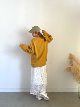 「cap」｜mizukiさん（レディース・160cm）の秋コーディネート