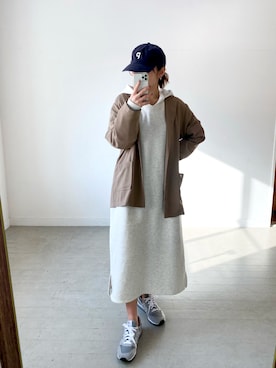 「cap」｜mizukiさん（レディース・160cm）の冬コーディネート