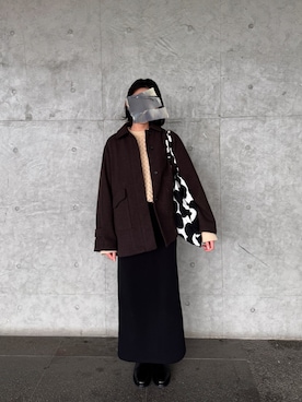 Leaさん（レディース・167cm）の冬コーディネート