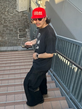 「コーデュロイキャップ」｜TERUさん（メンズ・172cm）の秋コーディネート