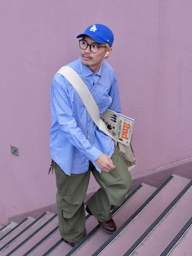 「M-65」｜TERUさん（メンズ・172cm）の秋コーディネート