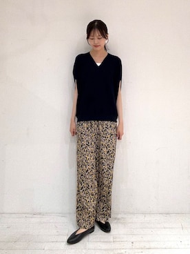 「骨格ナチュラル」｜miruさん（レディース・163cm）の夏コーディネート