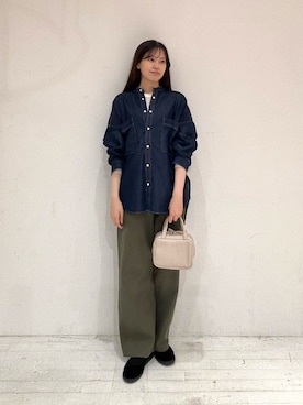 「アイテム（その他シューズ）」を使った、miruさん（レディース・163cm）の秋コーディネート