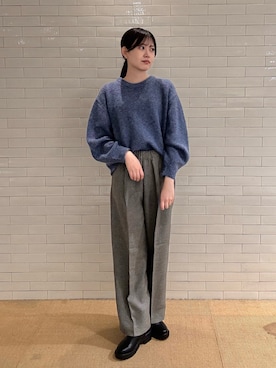 「FORK&SPOON」｜「アイテム（シューズ）」を使った、miruさん（レディース・163cm）の秋コーディネート