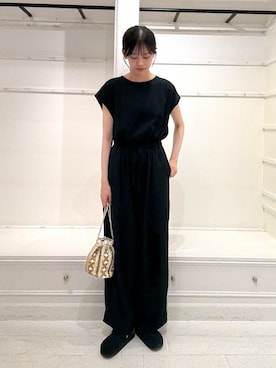 「URBAN RESEARCH DOORS（アーバンリサーチドアーズ）のアイテム（オールインワン・サロペット）」を使った、miruさん（レディース・163cm）の夏コーディネート