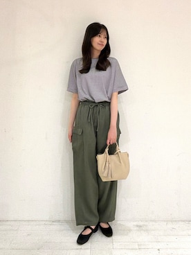 「URBAN RESEARCH DOORS（アーバンリサーチドアーズ）のアイテム」を使った、miruさん（レディース・163cm）の夏コーディネート
