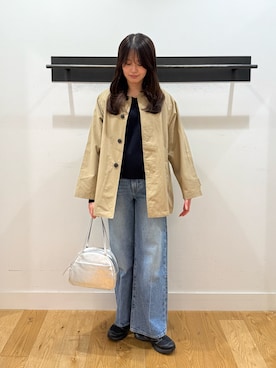 「folna（フォルナ）のアイテム」を使った、miruさん（レディース・163cm）の冬コーディネート