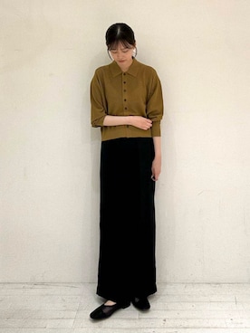 「骨格ナチュラル」｜miruさん（レディース・163cm）の夏コーディネート