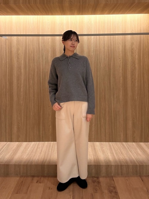 セール】FOX混衿付き畦ニット（ニット/セーター）｜URBAN RESEARCH