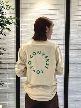 「CONVERSE TOKYO（コンバーストウキョウ）のアイテム」を使った、haruka.Sさん（レディース・160cm）の夏コーディネート