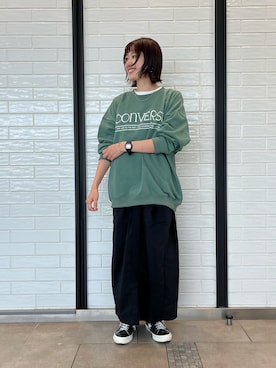 haruka.Sさんの（CONVERSE TOKYO | コンバーストウキョウ）を使ったコーディネート