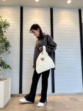 「CONVERSE TOKYO（コンバーストウキョウ）のアイテム（その他アウター）」を使った、haruka.Sさん（レディース・160cm）の冬コーディネート