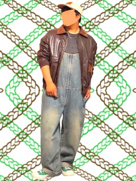 「Levi's（リーバイス）のアイテム（トップス）」を使った、$hogoさん（メンズ・163cm）の秋コーディネート