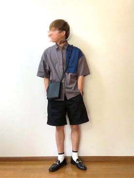 「ショートパンツ」｜木豆寸さん（メンズ・170cm・10代）の夏コーディネート