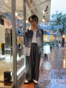 まことさん（メンズ・169cm）の秋コーディネート