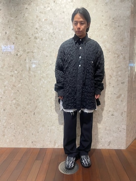 「アイテム（サンダル）」を使った、まことさん（メンズ・169cm）の夏コーディネート
