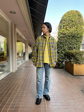 「NEPLA.（ネプラ）のアイテム」を使った、まことさん（メンズ・169cm）の春コーディネート