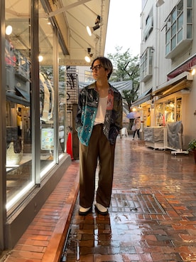 まことさん（メンズ・169cm）の秋コーディネート