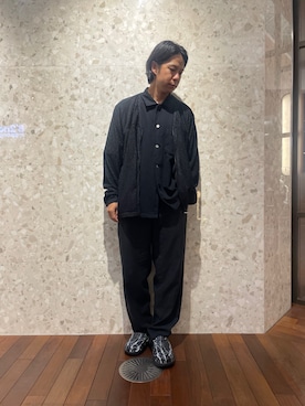 「OOFOS（ウーフォス）のアイテム」を使った、まことさん（メンズ・169cm）の夏コーディネート