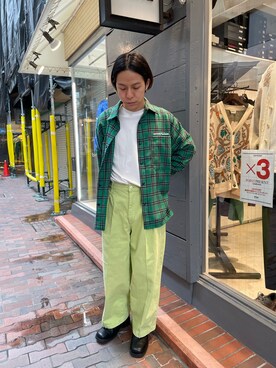 「NEPLA.（ネプラ）のアイテム」を使った、まことさん（メンズ・169cm）の春コーディネート