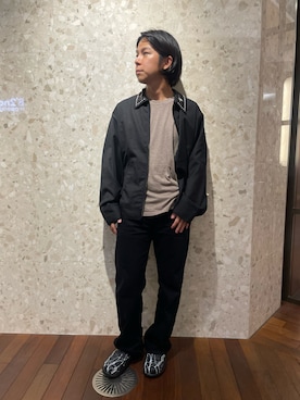 「アイテム（ジャケット/アウター）」を使った、まことさん（メンズ・169cm）の夏コーディネート