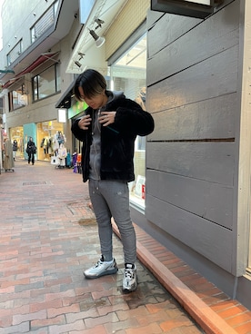 「LUSOR（ルーソル）のアイテム（ジャケット/アウター）」を使った、まことさん（メンズ・169cm）の冬コーディネート