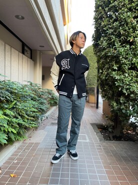 「surt」｜「アイテム（ジャケット/アウター）」を使った、まことさん（メンズ・169cm）の秋コーディネート