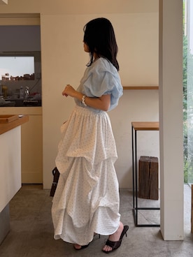 「VANNIE U（ヴァニーユー）のアイテム」を使った、ｎｏｎｏさん（レディース・149cm）の夏コーディネート
