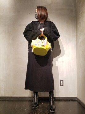 「KMRii（ケムリ）のアイテム（ワンピース/ドレス）」を使った、あやさん（レディース・170cm）の夏コーディネート