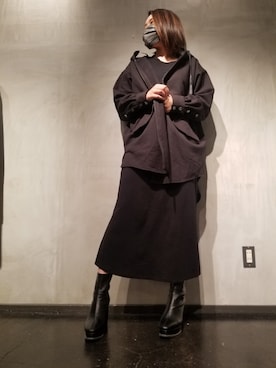 「KMRii（ケムリ）のアイテム（ワンピース/ドレス）」を使った、あやさん（レディース・170cm）の夏コーディネート