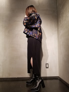 「KMRii（ケムリ）のアイテム（ワンピース/ドレス）」を使った、あやさん（レディース・170cm）の夏コーディネート