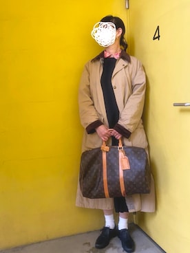 「OMNIGOD（オムニゴッド）のアイテム」を使った、4th floorさん（レディース・166cm）の春コーディネート