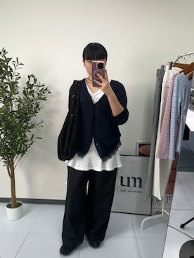 UNE MANSIONさん(レディース・155cm)の秋コーディネート