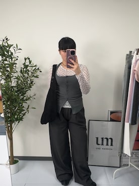 UNE MANSIONさん(レディース・155cm)の秋コーディネート