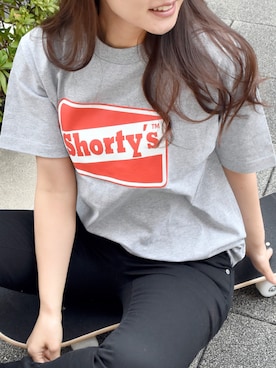 「SHORTYS （ショーティーズ）のアイテム」を使った、beday girlさん（レディース・160cm）の夏コーディネート