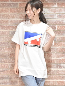 「SHORTYS （ショーティーズ）のアイテム」を使った、beday girlさん（レディース・160cm）の夏コーディネート