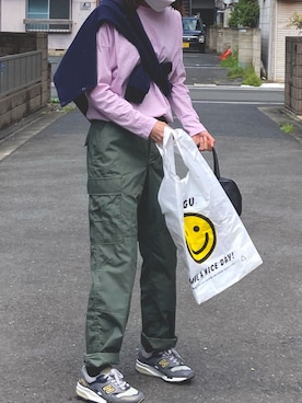 「PROPPER（プロッパー）のアイテム」を使った、matsumiさん（レディース・167cm）の春コーディネート
