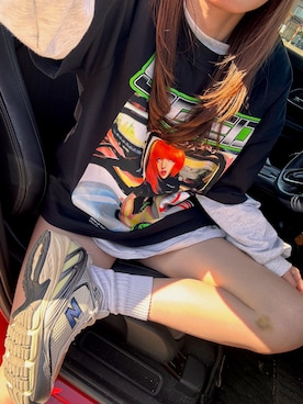 「SHAGGIE（シャギー）のアイテム」を使った、アいうえオさん（レディース・160cm）の春コーディネート