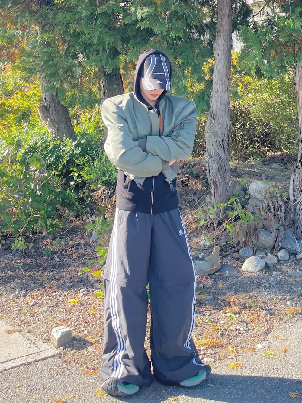 adidasadileniumナイロンパンツ adidas カーゴパンツ Adilenium シーズン 2 カーゴパンツ