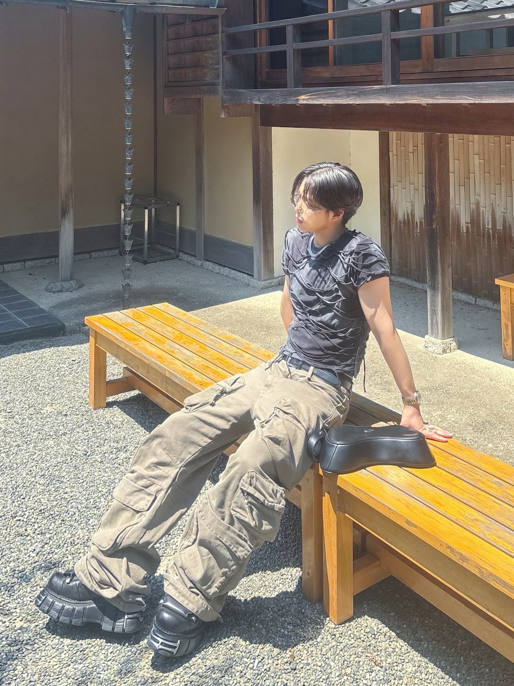 DIESEL（ディーゼル）の「レディース Tシャツ タイダイ柄（Tシャツ