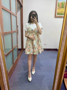 「handmade」｜𝐃𝐞𝐛𝐛𝐲🎀さん（レディース・155cm）の夏コーディネート
