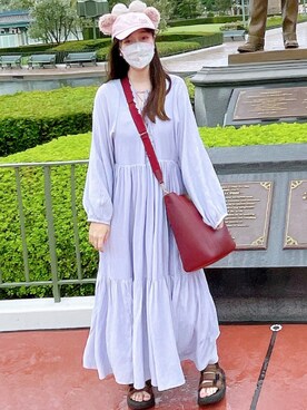 伽さん（レディース・157cm）の秋コーディネート