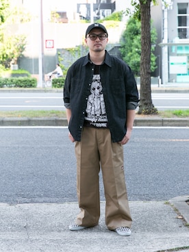 kondoさん（メンズ・180cm・30代）の夏コーディネート