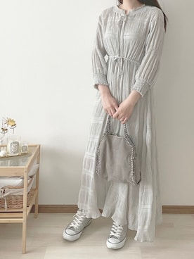 nanaさん（レディース・156cm）の春コーディネート