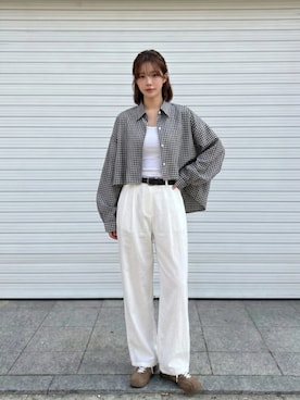 「DHOLIC（ディーホリック）のアイテム」を使った、ディーホリックさん（レディース・160cm）の夏コーディネート