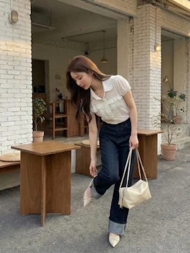 「DHOLIC（ディーホリック）のアイテム」を使った、ディーホリックさん（レディース・160cm）の夏コーディネート