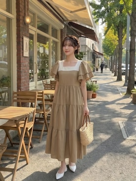 「DHOLIC（ディーホリック）のアイテム」を使った、ディーホリックさん（レディース・160cm）の夏コーディネート